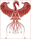 tribal phoenix picture tattoos